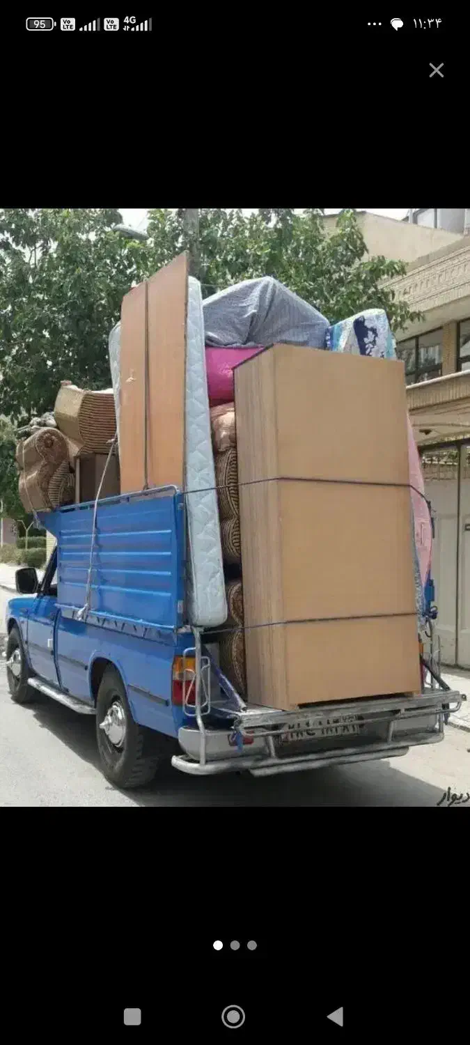 جابجایی تخلیه وانت تلفن نیسان کرایه کارگراثاث کشی|خدمات حمل و نقل|گرگان, |دیوار