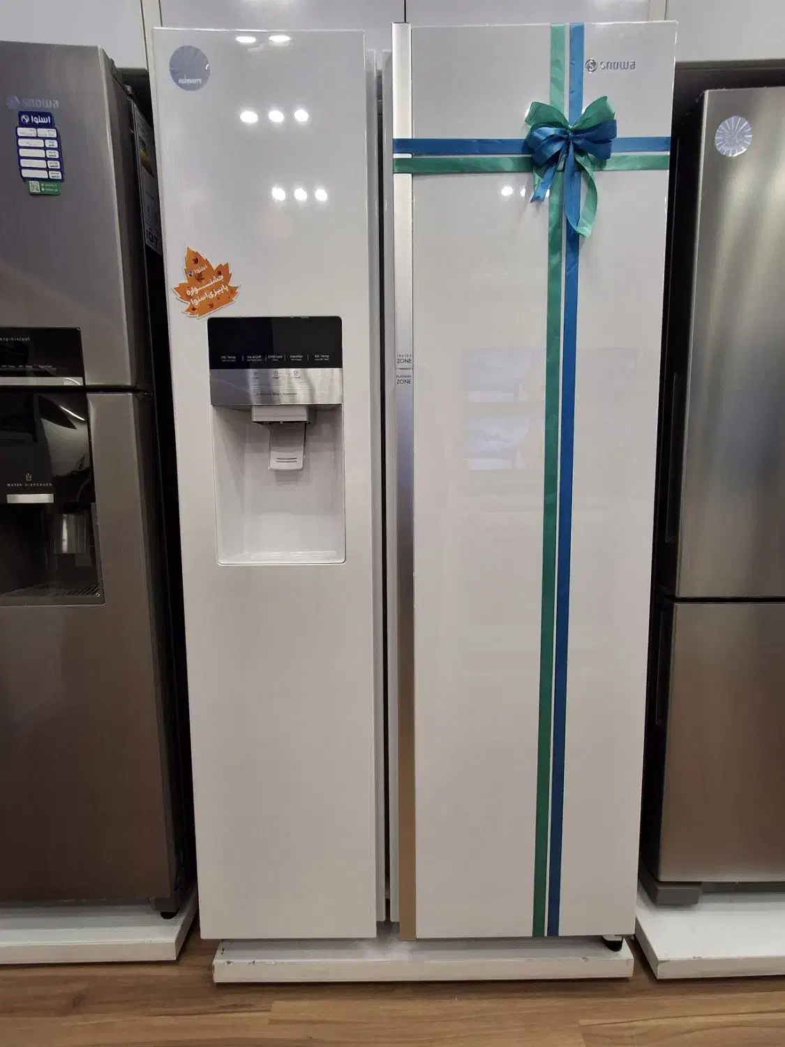 جشنواره فروش ویژه یخچال ساید بای ساید اسنوا|یخچال و فریزر|جهرم, |دیوار