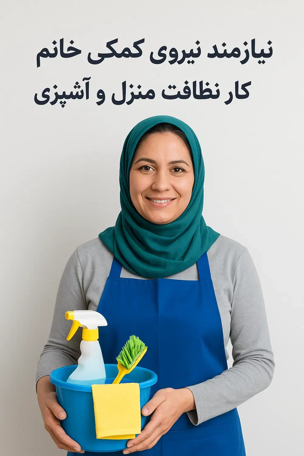 نیروی کار تمام وقت خانم برای نظافت منزل و آشپزی|استخدام سرایداری و نظافت|نیشابور, شهرک قدس|دیوار