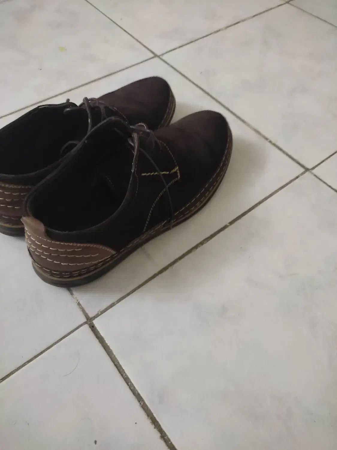 کفش چرم نبوک درجه یک شماره 43|کیف، کفش، کمربند|کرمانشاه, |دیوار