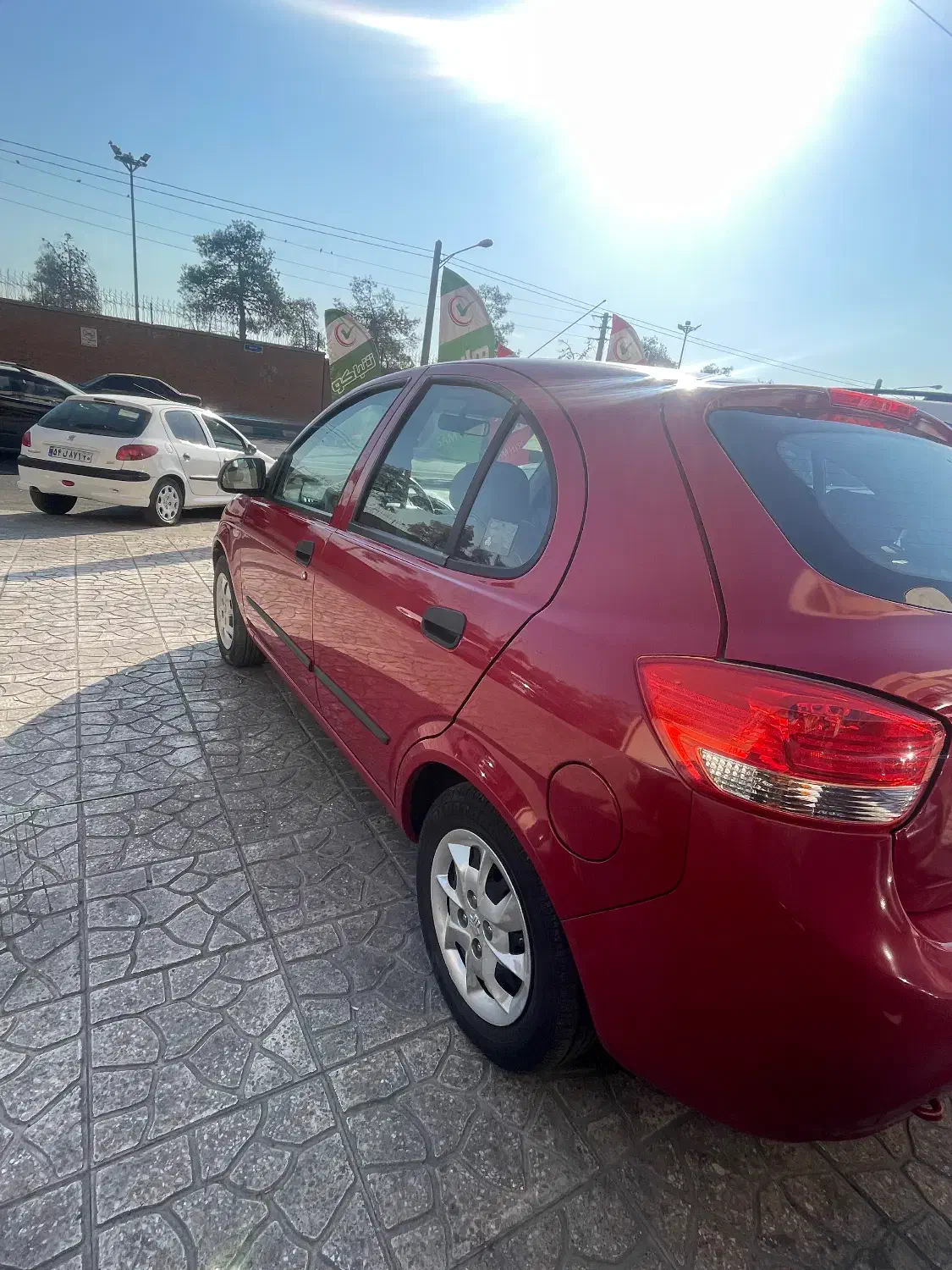 تیبا ۲ مدل ۱۴۰۱ قرمز رژ|خودرو سواری و وانت|تهران, هوانیروز|دیوار