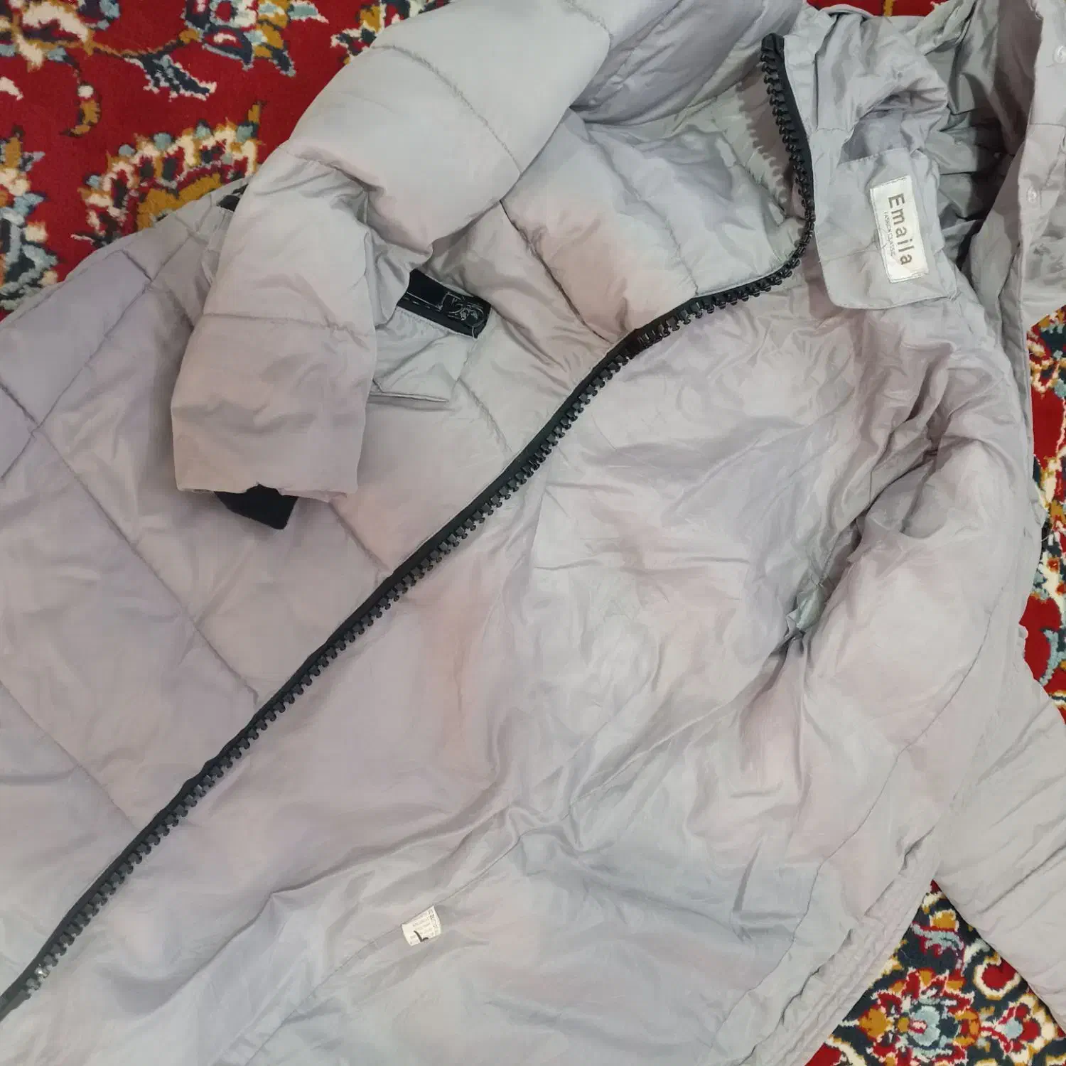 کاپشن زنونه بسیار نو 400تومن|لباس|فیروزه, |دیوار