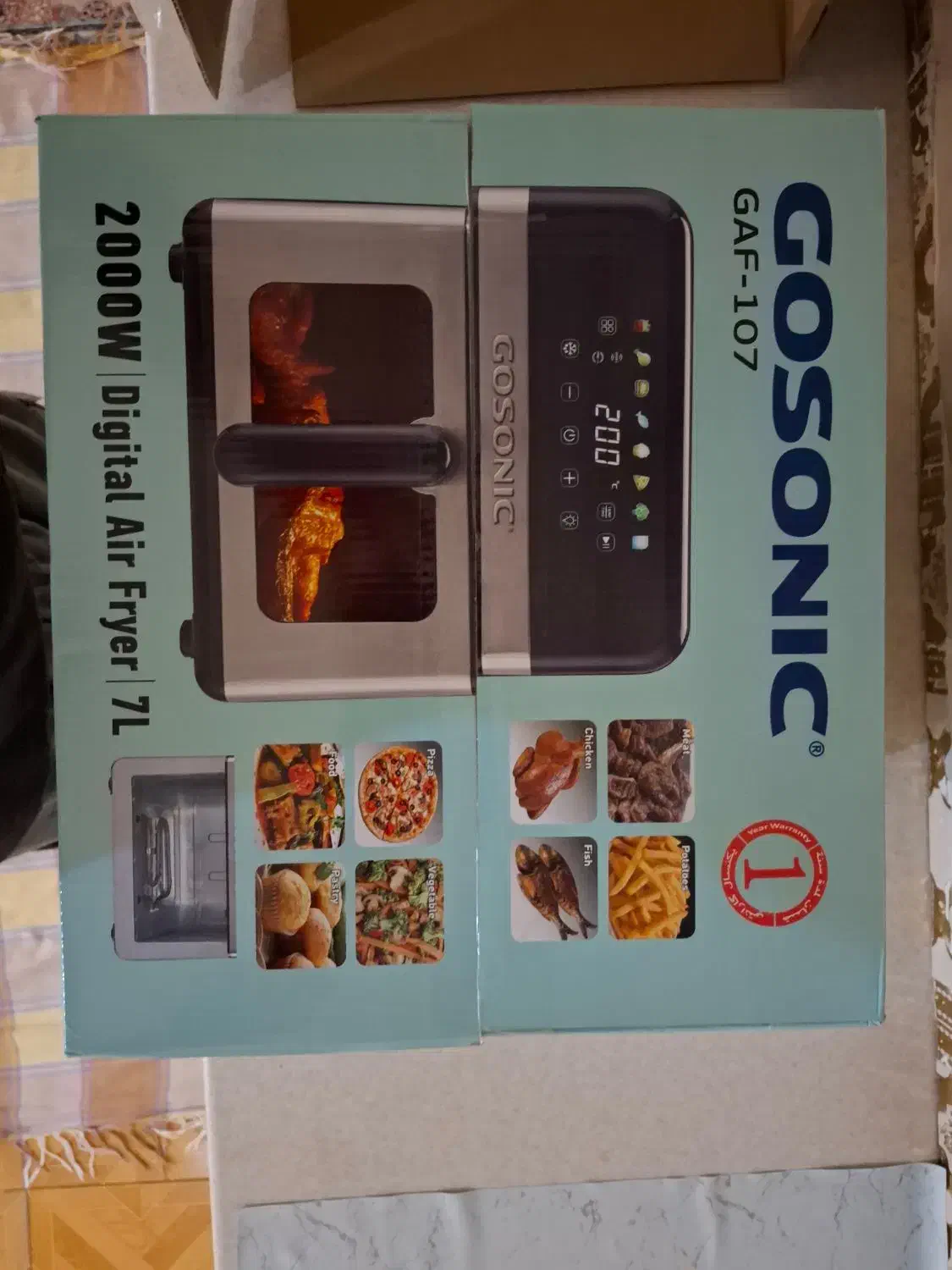 سرخکن بدون روغن|اجاق گاز و لوازم برقی پختوپز|بروجرد, |دیوار