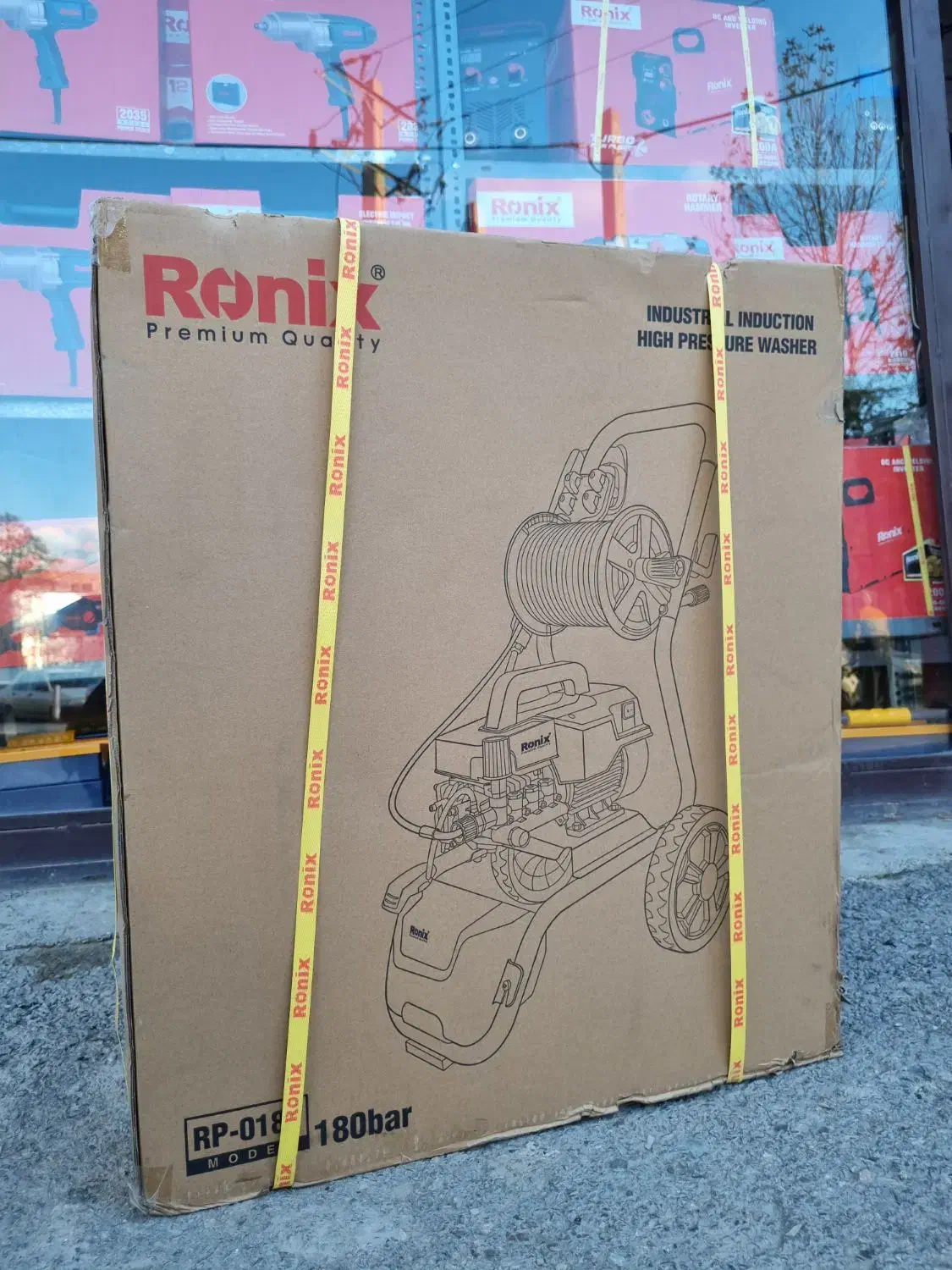 کارواش شاسی دار دینامی ۱۸۰بار Ronix (راینو)|ابزارآلات|مریوان, |دیوار