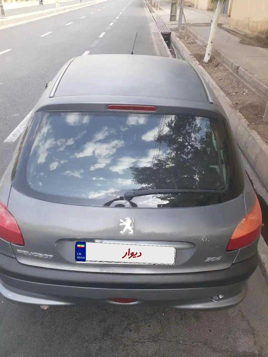 ۲۰۶ بی رنگ تک برگ سند|خودرو سواری و وانت|تهران, کیانشهر|دیوار