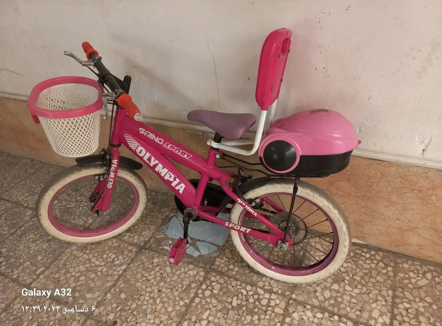 دوچرخه سایز۱۶المپیادرحدنو|دوچرخه، اسکیت، اسکوتر|ری, دیلمان|دیوار