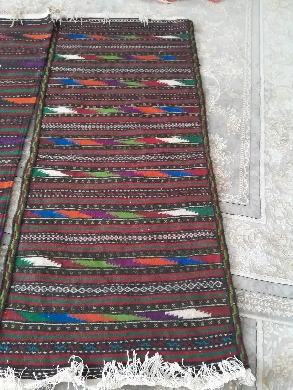 فرش گلیم دستباف|گلیم، جاجیم، گبه|مشهد, احمدآباد|دیوار