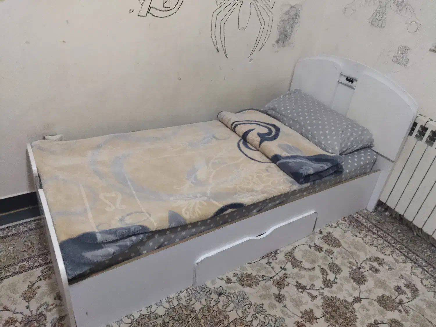 دو عدد تخت تک نفره|تشک تختخواب|لواسان, |دیوار