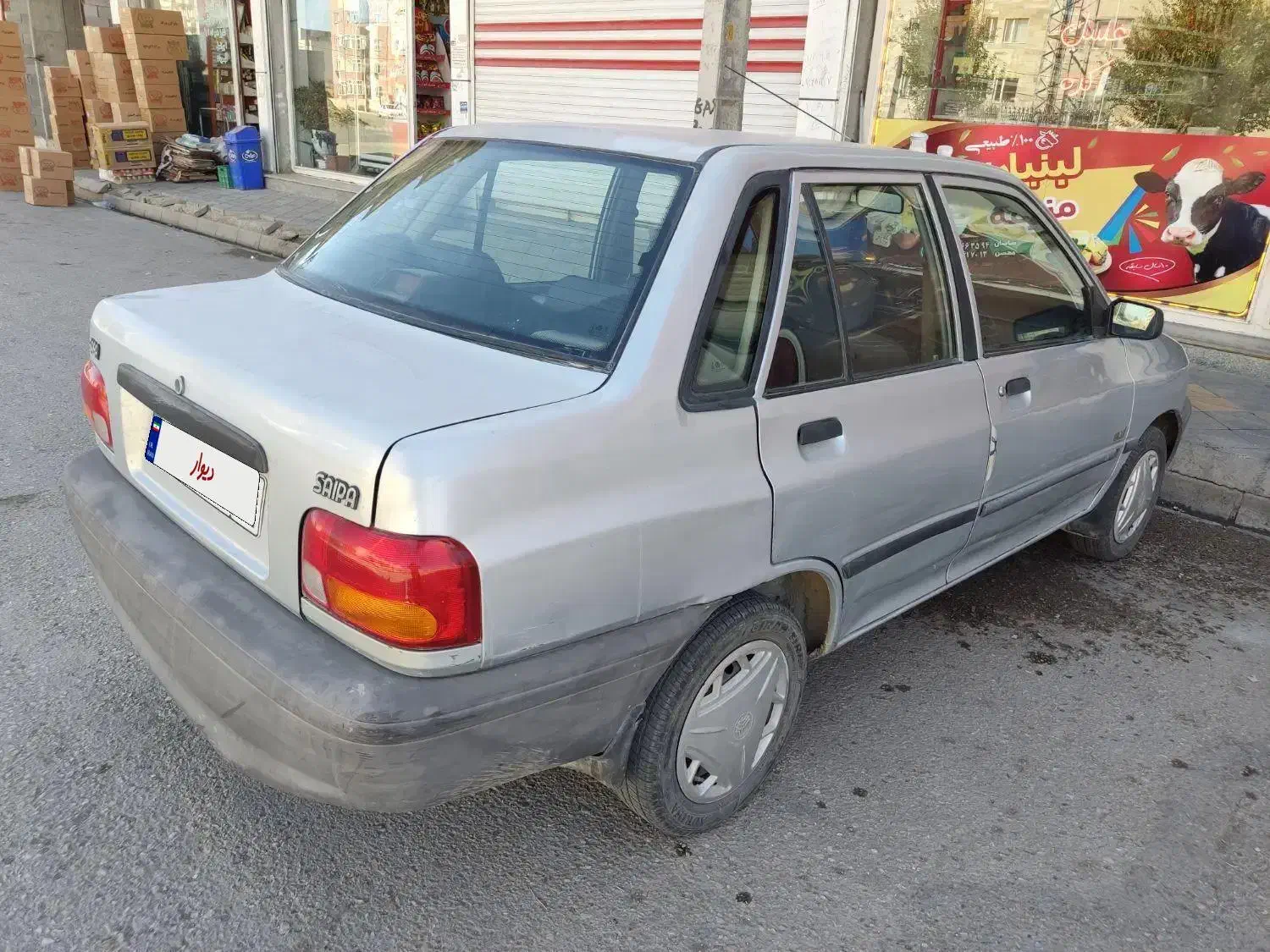 پراید 85نقره ای آبی متالیک|خودرو سواری و وانت|اردبیل, |دیوار