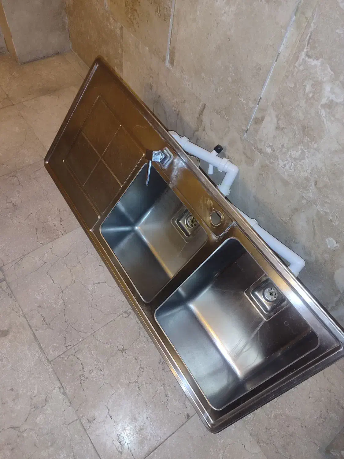 سینک دولگن ایلیا استیل|مصالح و تجهیزات ساختمان|تهران, مجیدیه|دیوار