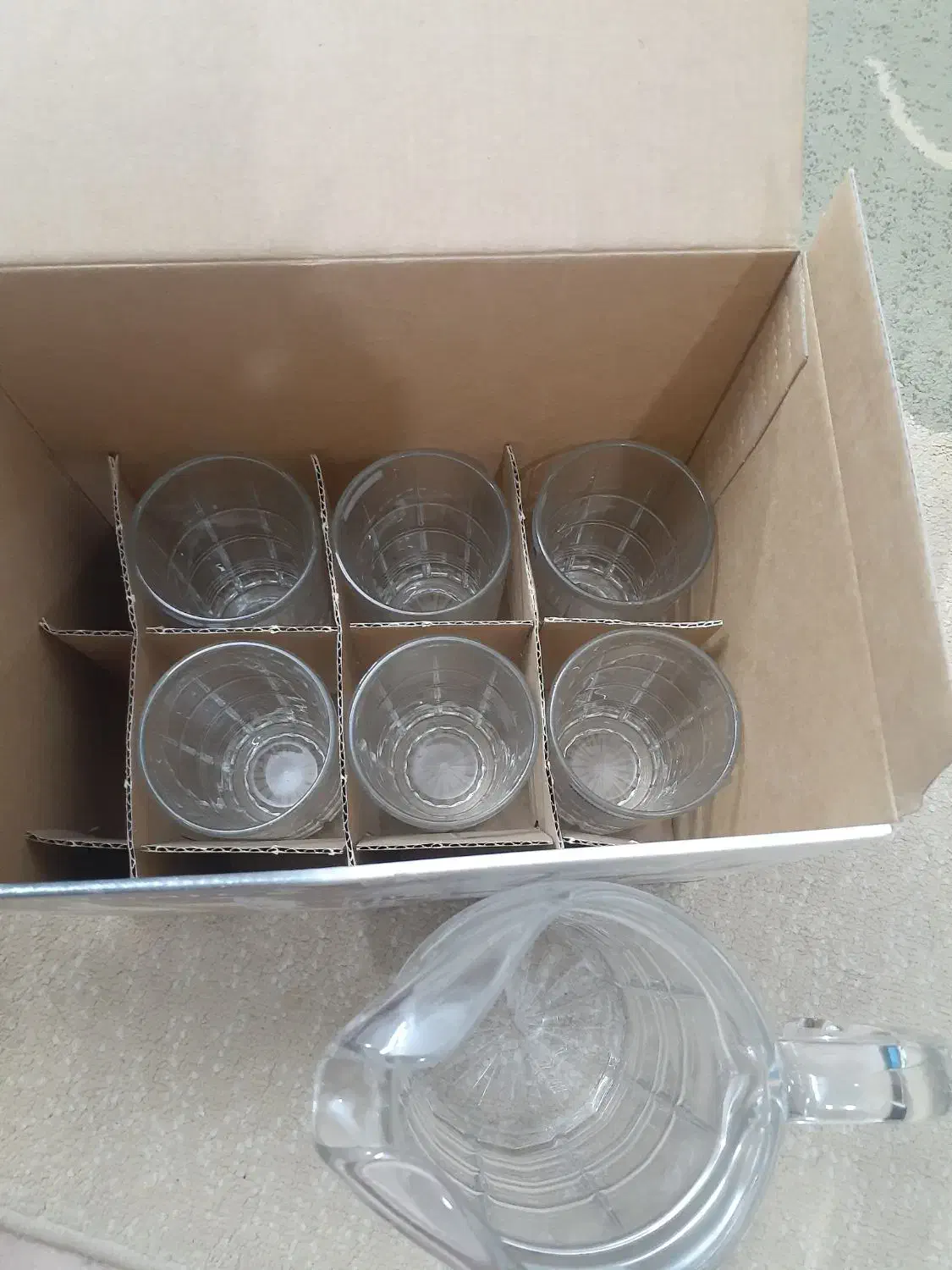 پارچ و لیوان لومینارک|ظروف سرو و پذیرایی|فردیس, شهرک وحدت|دیوار