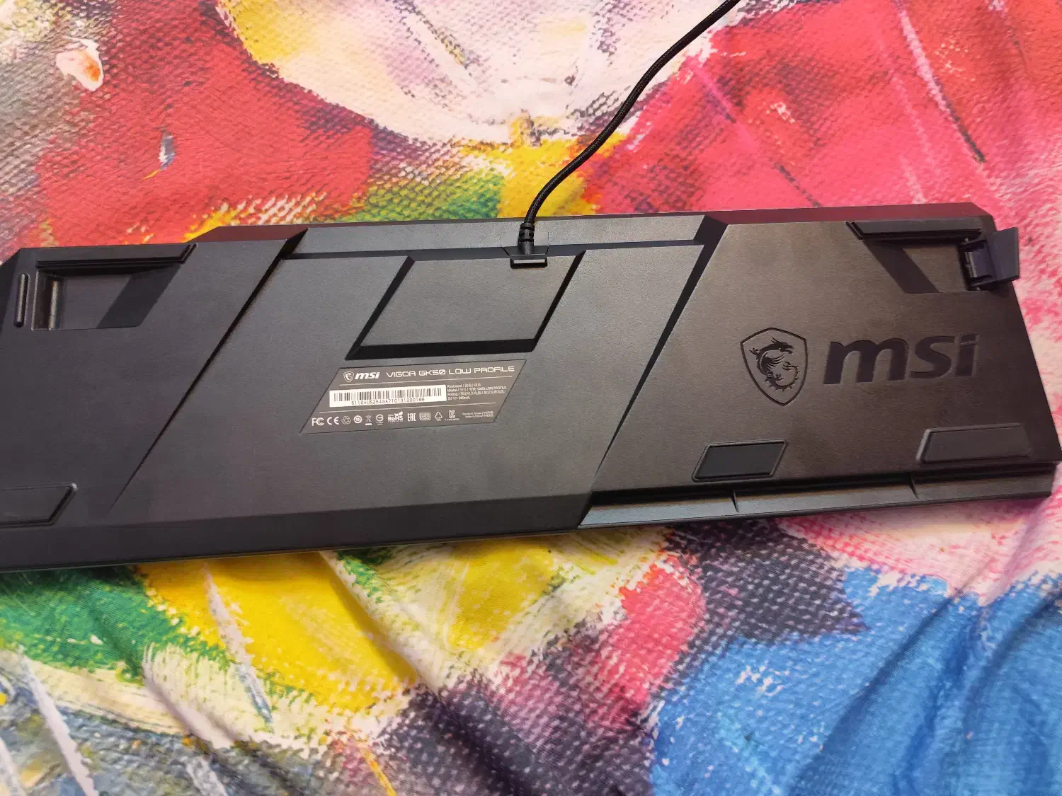 کیبورد msi GK50|قطعات و لوازم جانبی رایانه|مشهد, آزادشهر|دیوار