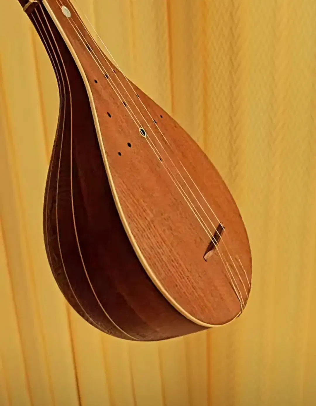 سهتار حرفهای استاد یداله گودرزی، کاسه بزرگ|سازهای سنتی|اصفهان, بیدآباد|دیوار