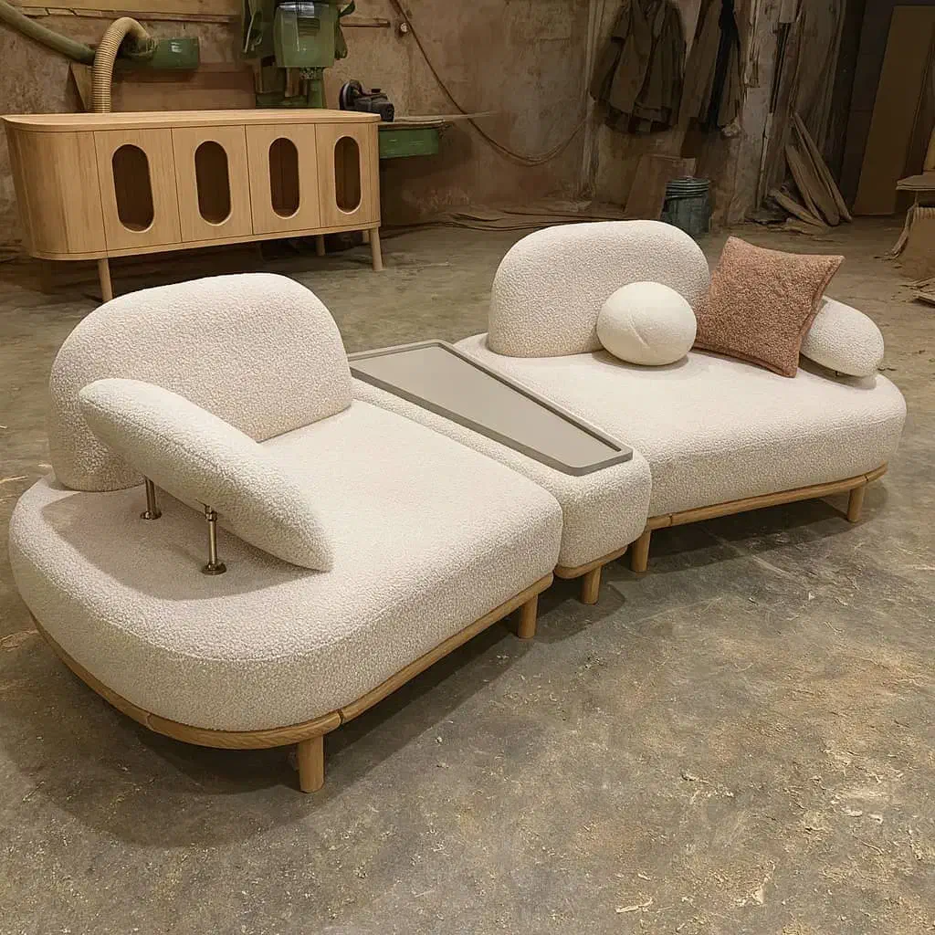 مبل راحتی/پاندای راحتی هفت نفره|مبلمان خانگی و میز عسلی|کرمان, |دیوار