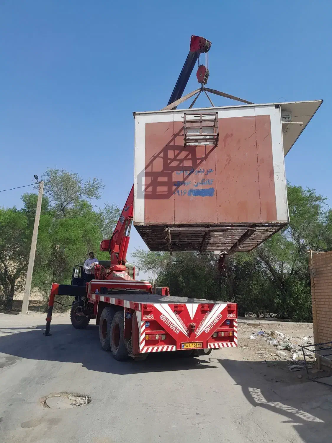 فروش جرثقیل بنز دهچرخ ده تن مدل ۶۲|خودرو سنگین|اهواز, سیاحی(سه راه خرمشهر)|دیوار