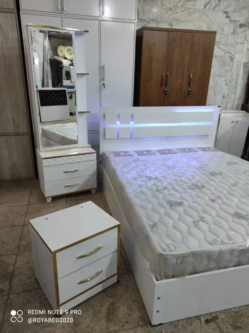 تخت خواب دو نفره پازلی //تولیدی انواع سرویس خواب|تخت و سرویس خواب|خمینی‌شهر, |دیوار