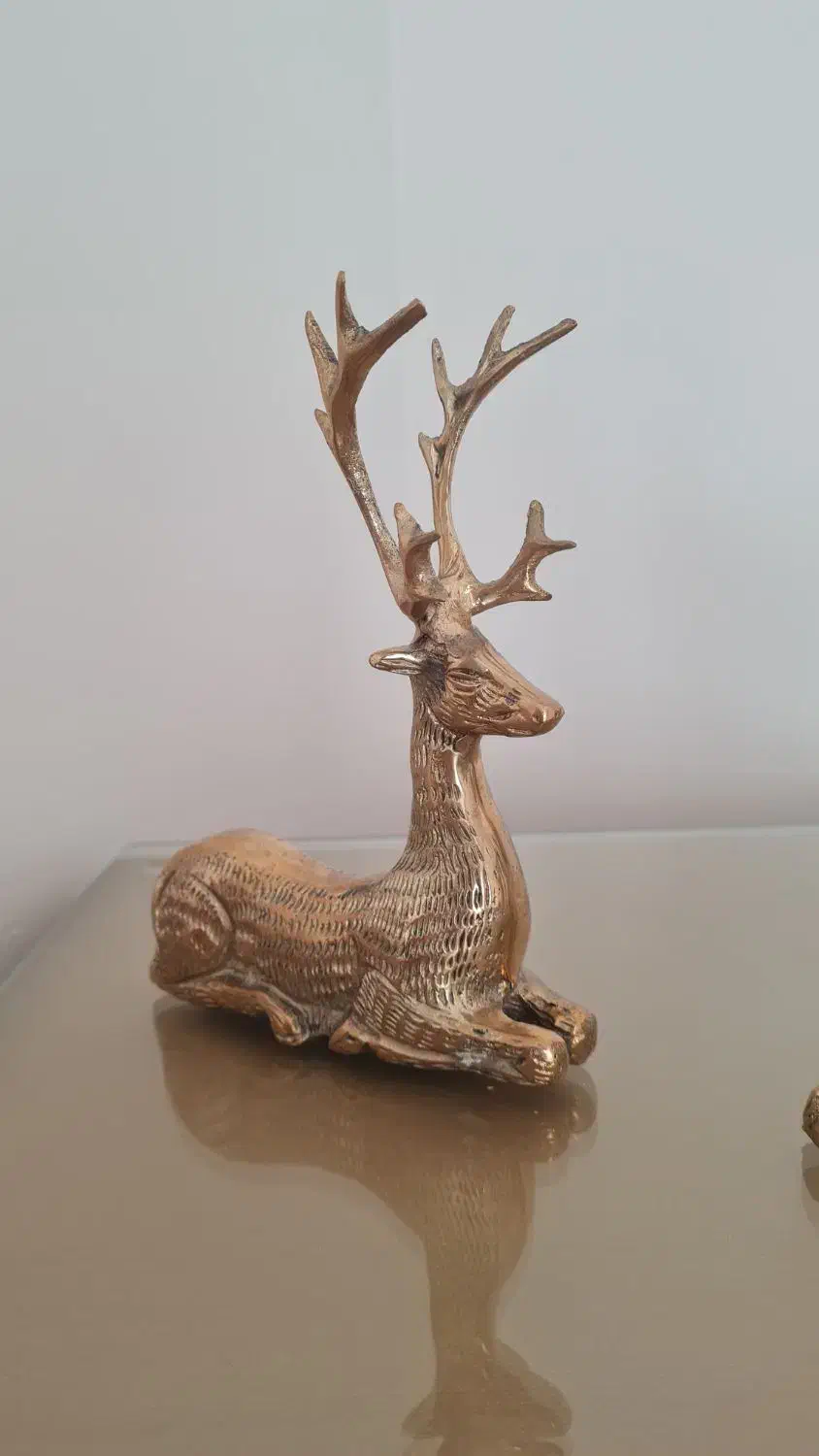 مجسمه گوزن برنزی|مجسمه، تندیس، ماکت|تهران, ابوذر|دیوار