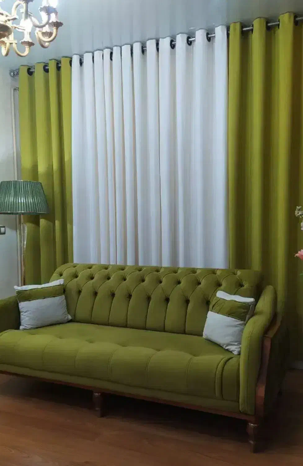 فروش عمده پرده  آماداحریر و مخمل پانچ|پرده، رانر، رومیزی|شیراز, گود عربان|دیوار