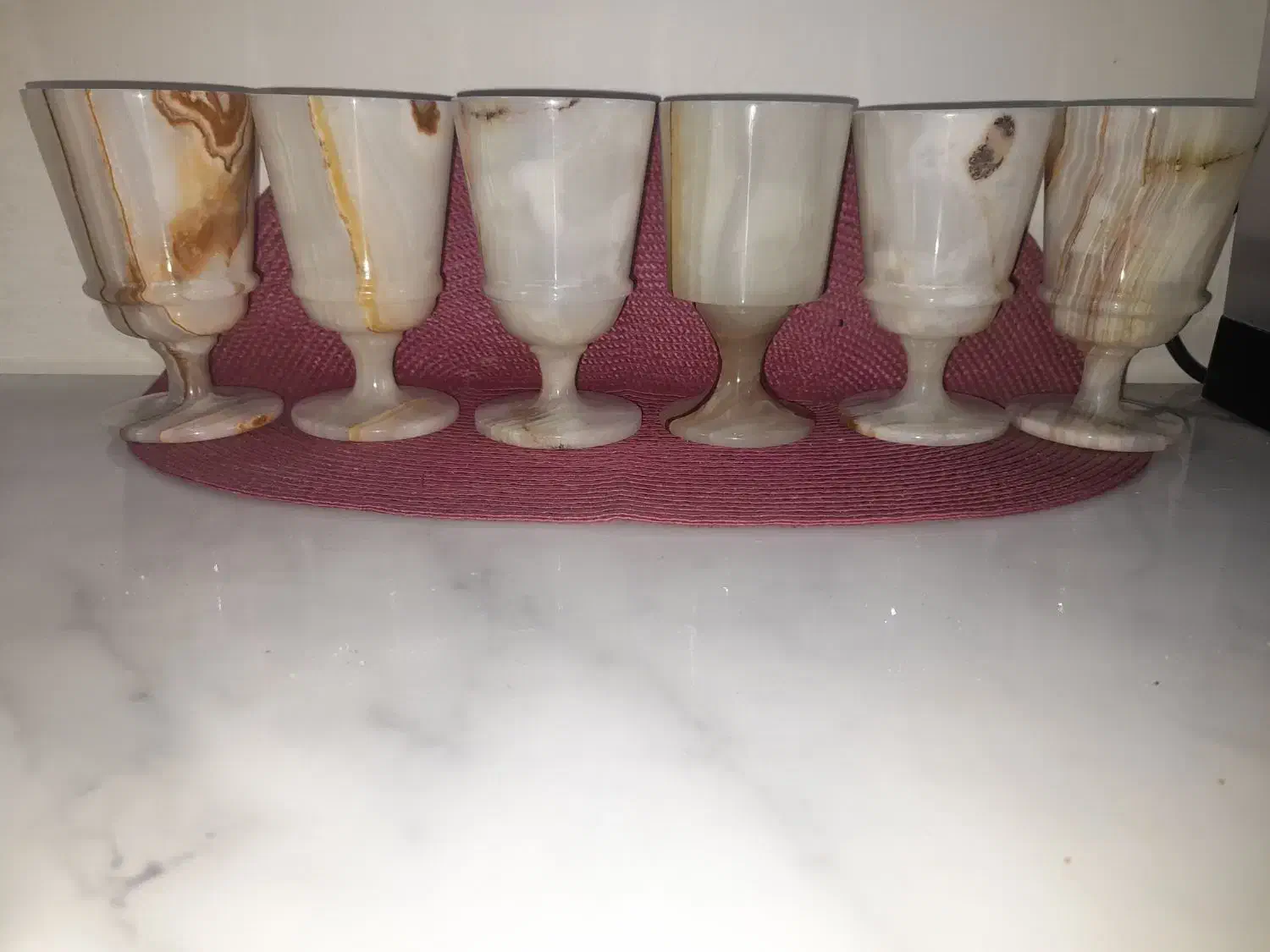 جام‌ سنگی مرمر|صنایع دستی و سایر لوازم تزئینی|مشهد, انقلاب|دیوار