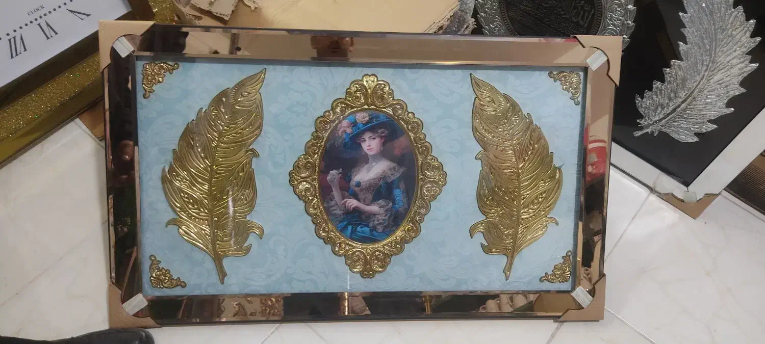 تابلو ایینه ای|صنایع دستی و سایر لوازم تزئینی|رباط‌کریم, رباط‌کریم|دیوار