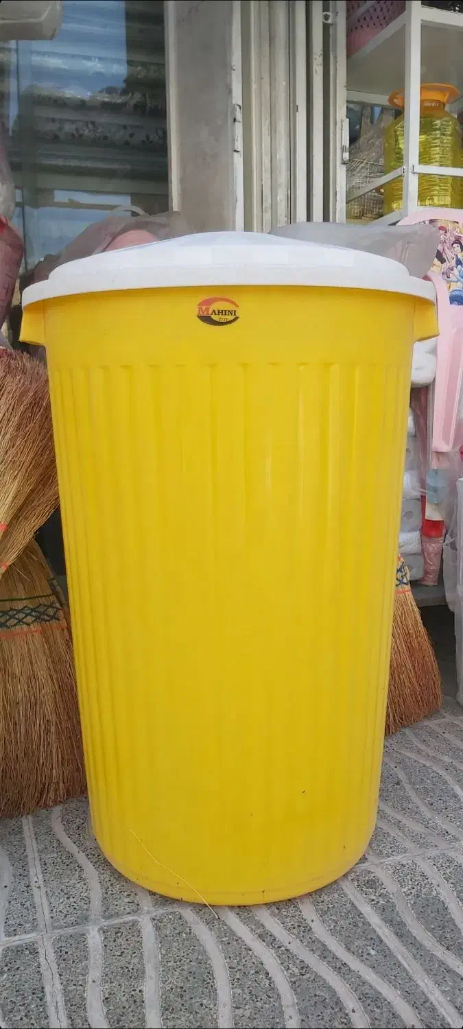 سطل ۱۶۰  لیتری|ظروف نگهدارنده، پلاستیکی، یک‌بارمصرف|شیراز, کوشک میدان|دیوار