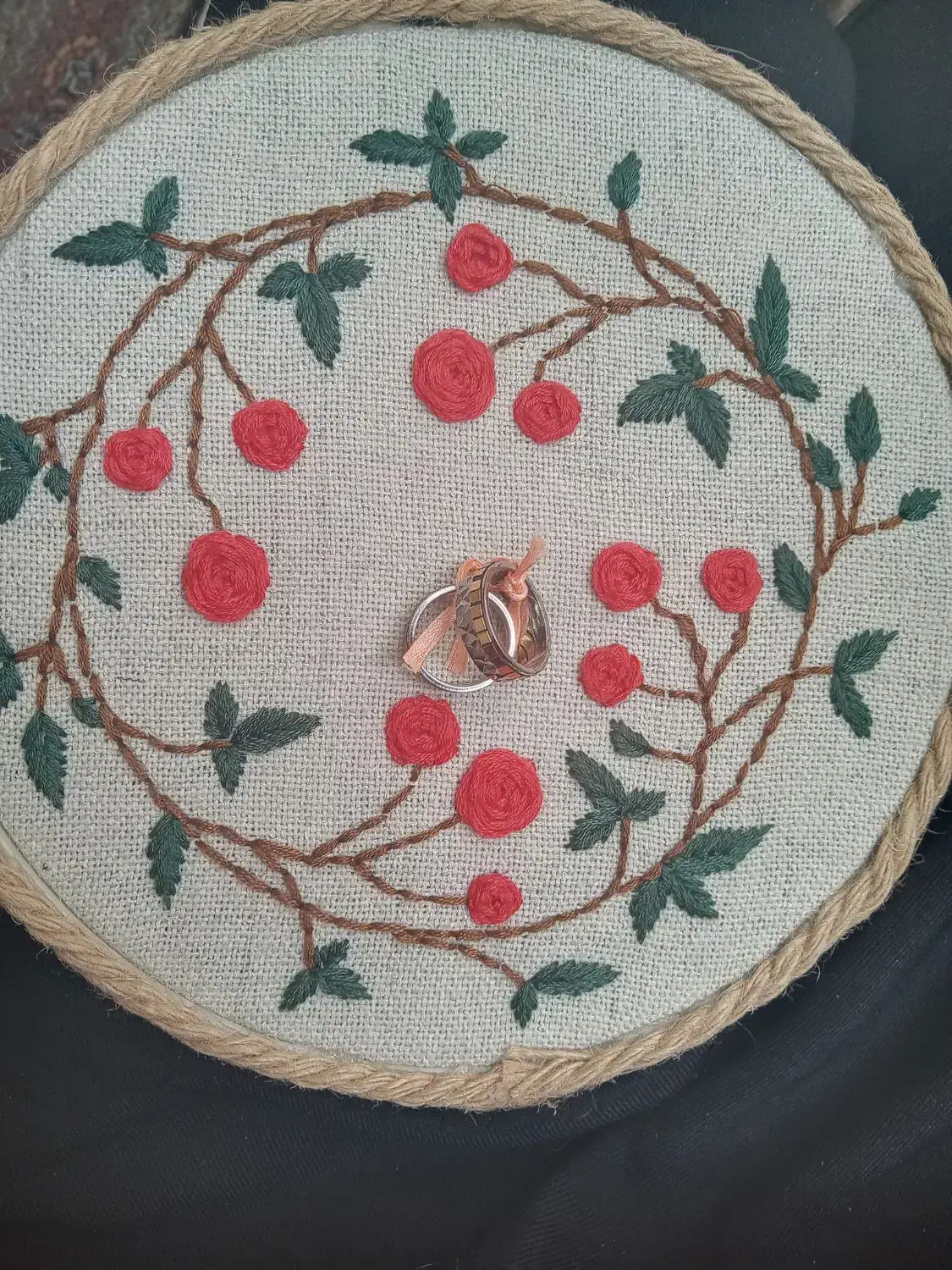 دیوارکوب گلدوزی شده|تابلو، نقاشی، عکس|بیرجند, |دیوار