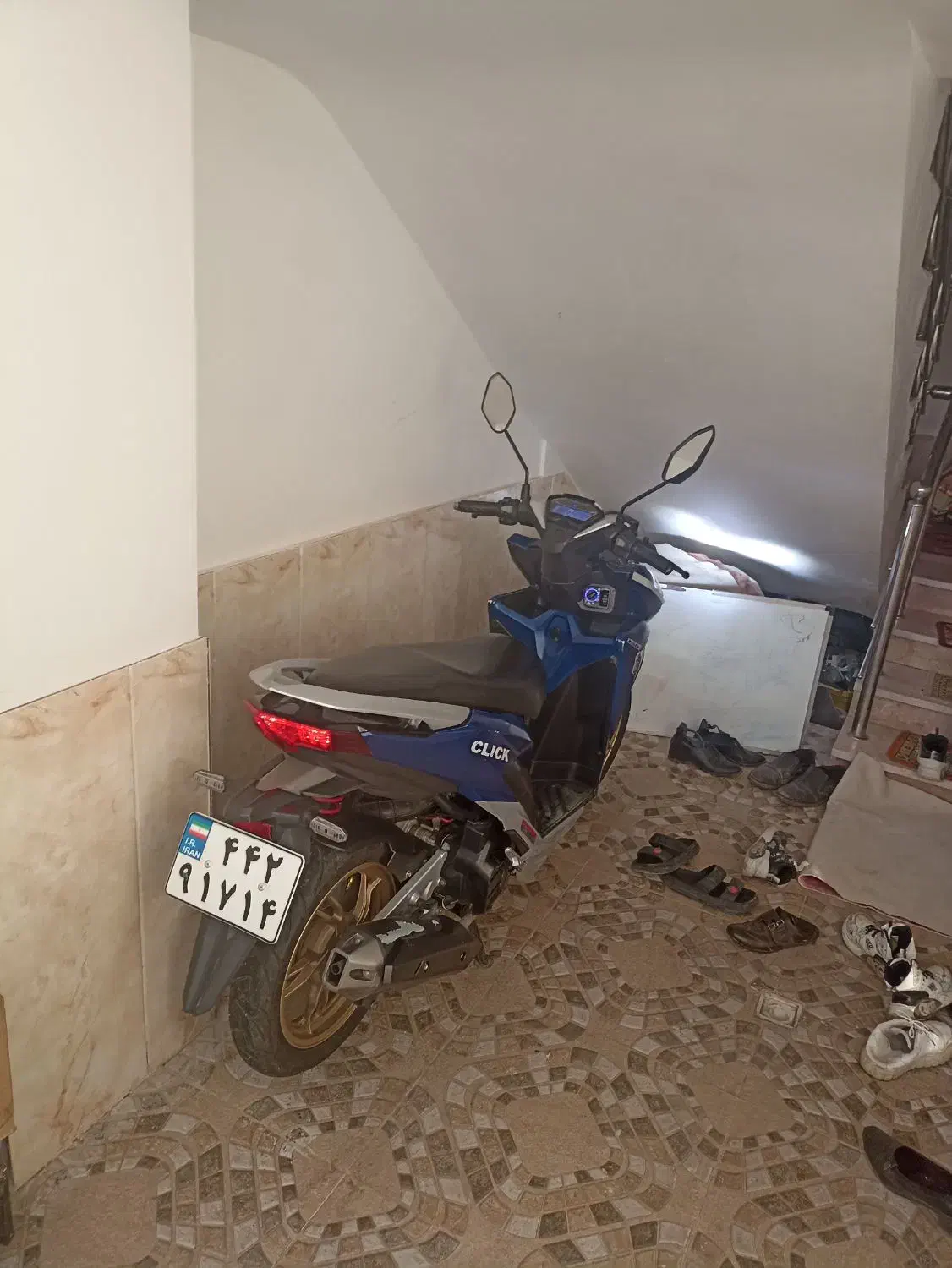 کلیک150 در حدخشک|موتورسیکلت|مشگین شهر, |دیوار