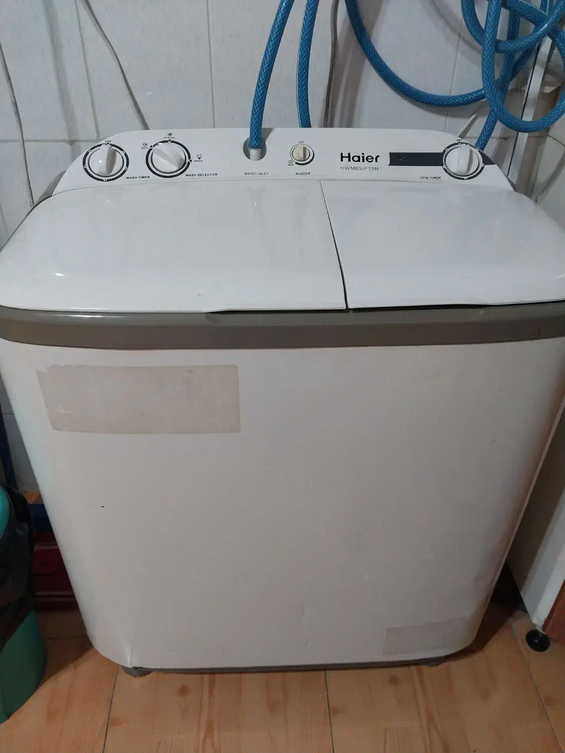 لباسشویی دوقلوی هایر7کیلویی درحدنوکاملا سالم|ماشین لباسشویی و خشککن لباس|جهرم, |دیوار