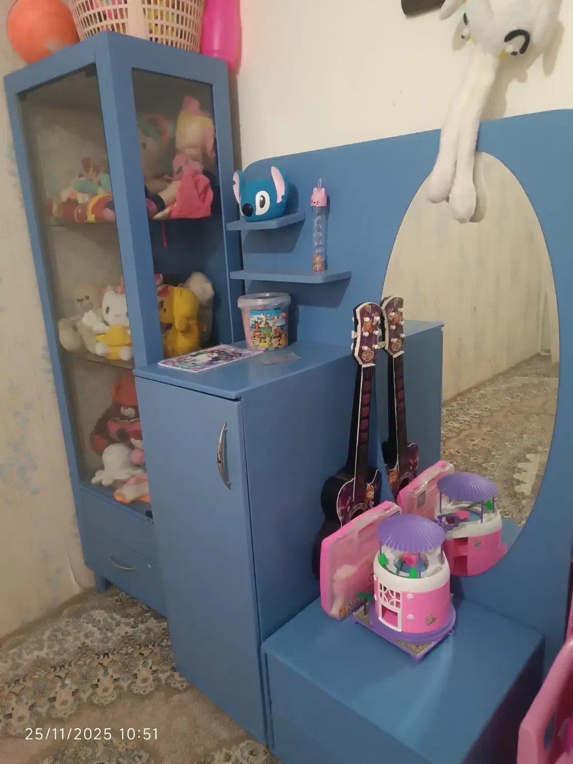 سرویس کودک|تخت و سرویس خواب|بومهن, |دیوار