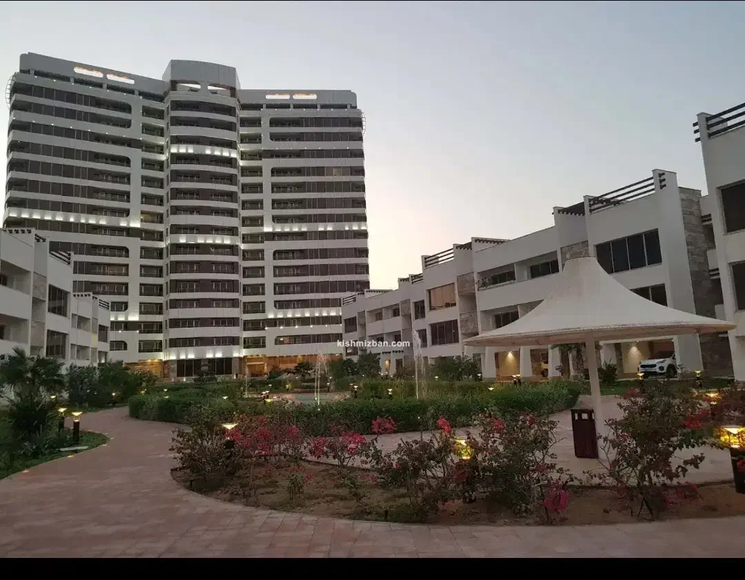 رهن کامل ۲ خواب برج سایه فول دید دریا|اجارهٔ آپارتمان|کیش, |دیوار