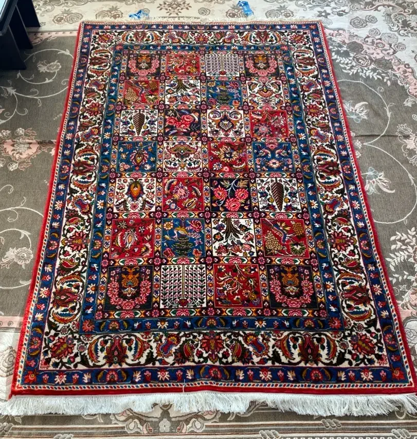 دستباف خشتی بختیاری|فرش|شهرکرد, |دیوار