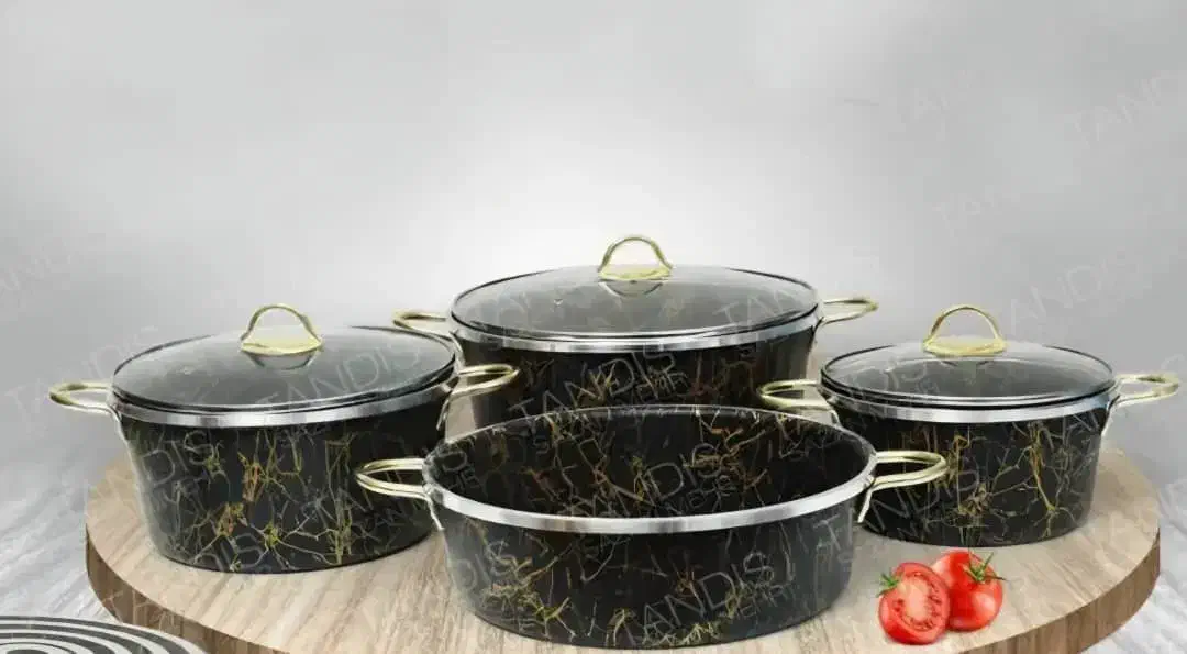انواع سرویس ماربل طرح سنگ البرز کالا|ظروف پخت‌وپز|شیراز, عادل آباد|دیوار