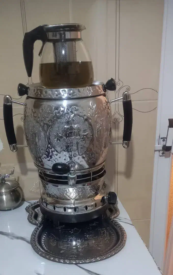 سماور گازی مارک البرز|سماور، چای‌ساز، قهوه‌ساز|گرگان, |دیوار