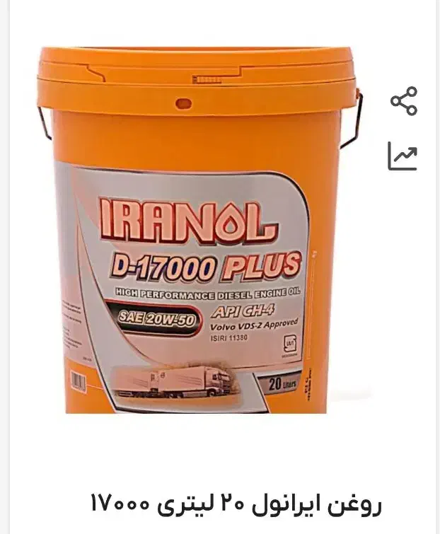 ایرانول 20 لیتری|حراج|نجفآباد, امیرآباد|دیوار