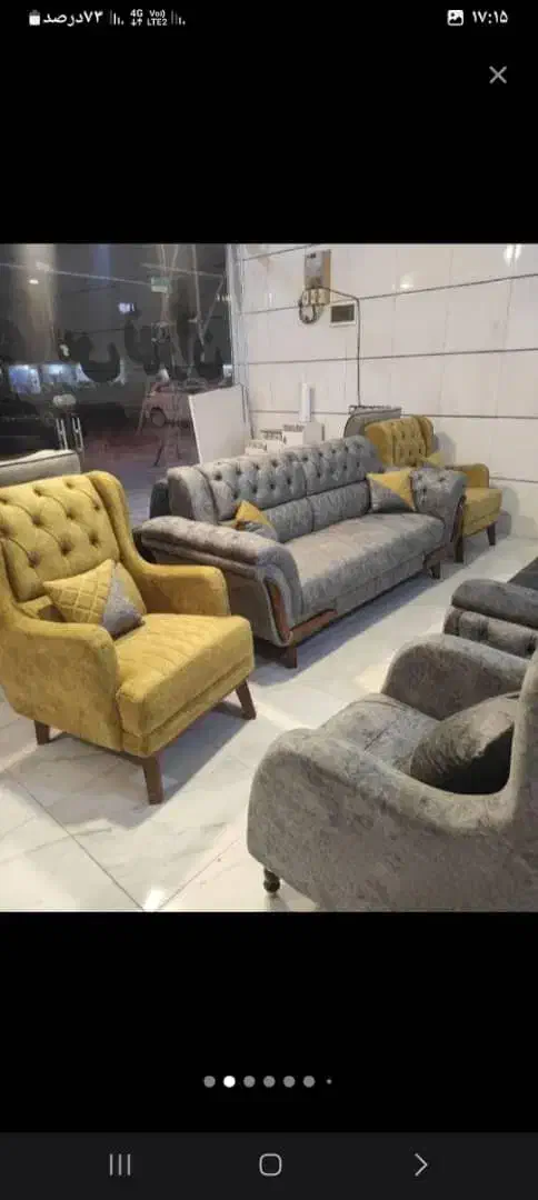 مبل مدل مارشال گارانتی ۳۶ ماهه کد ۱۳۸۷|مبلمان خانگی و میز عسلی|کوهدشت, |دیوار