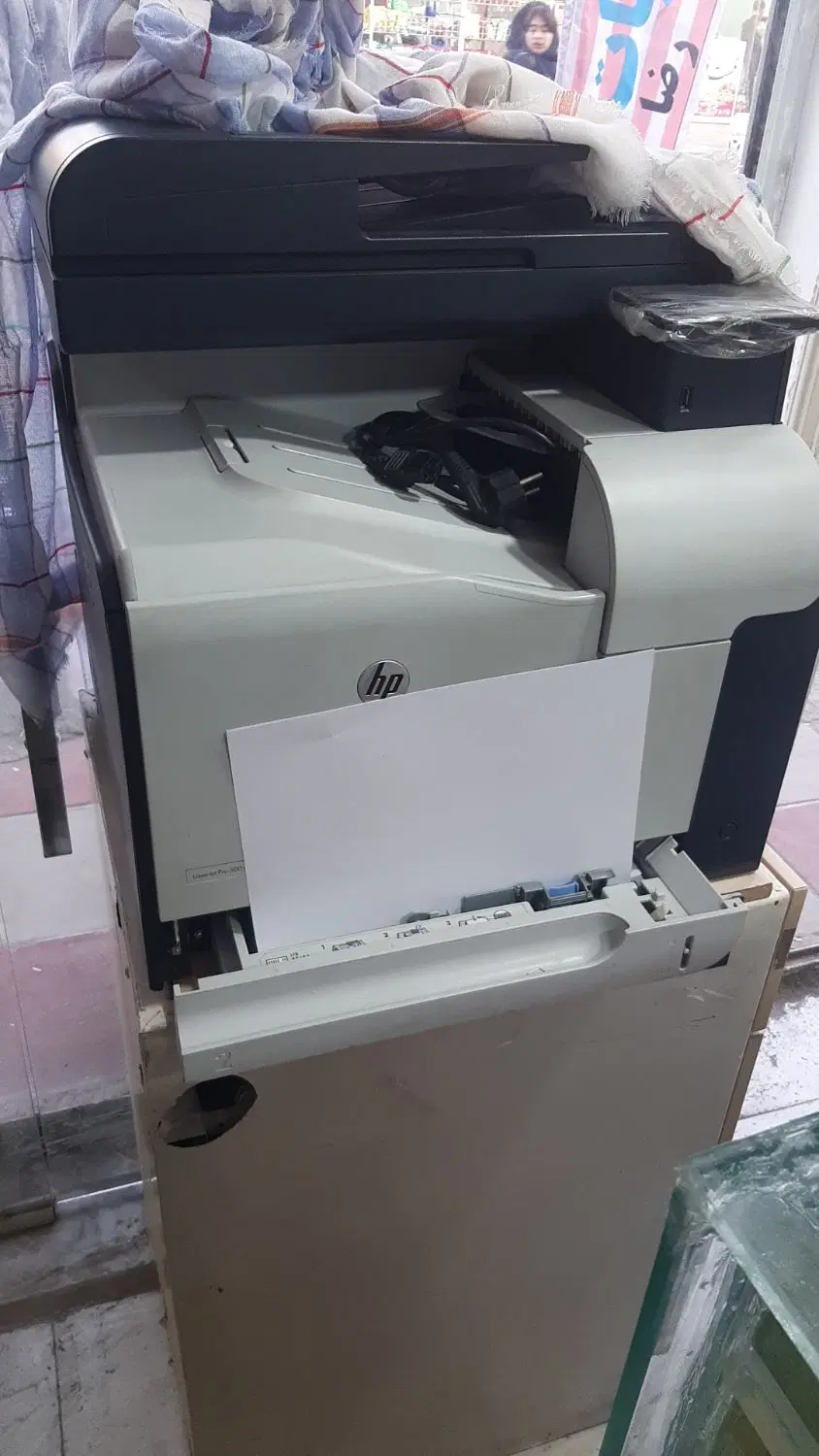 پرینتر چهارکاره رنگی hp مدل m570dw|پرینتر، اسکنر، کپی، فکس|تهران, علایین|دیوار