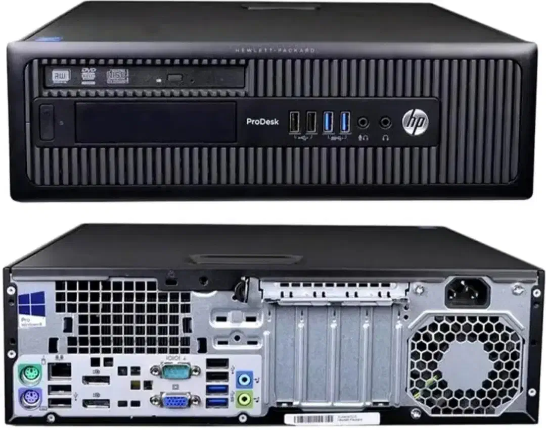 مینی کیس hp i5 نسل ۴ گیمینگ گیم نت ترید حسابداری|رایانه رومیزی|تبریز, |دیوار