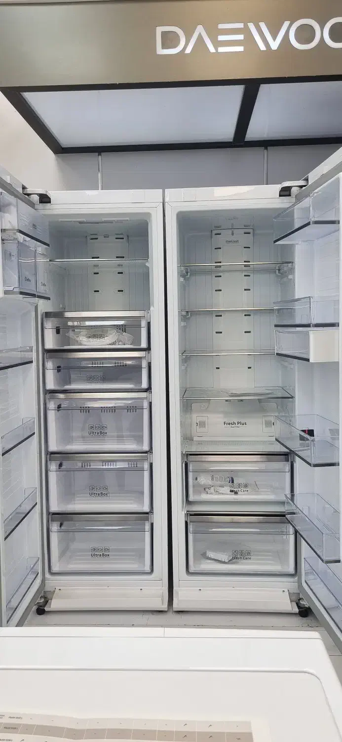 یخچال دوقلو دوو مدل توئین رنگ سفید  40 فوت|یخچال و فریزر|رباط‌کریم, رباط‌کریم|دیوار