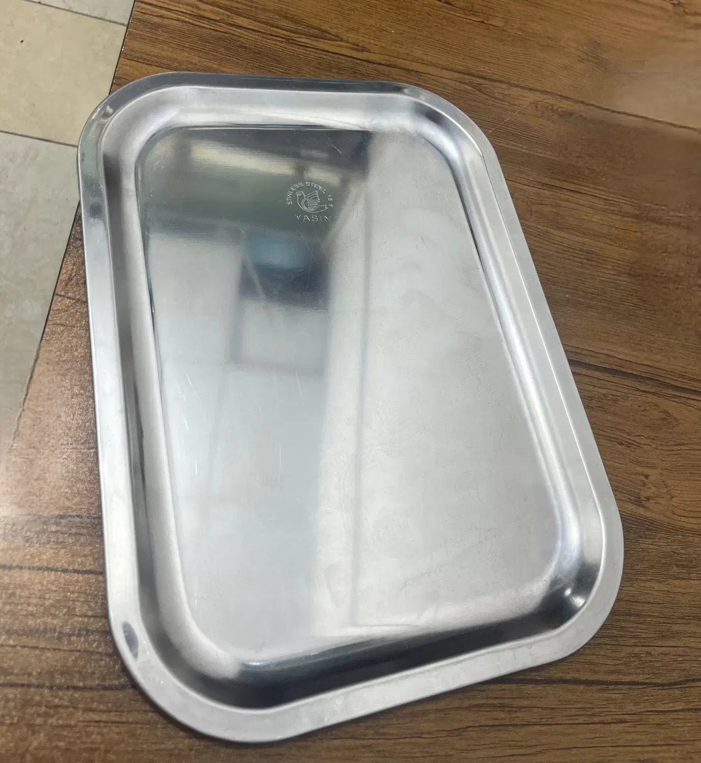 سینی تمام استیل|ظروف سرو و پذیرایی|پاکدشت, شهرک امام رضا|دیوار