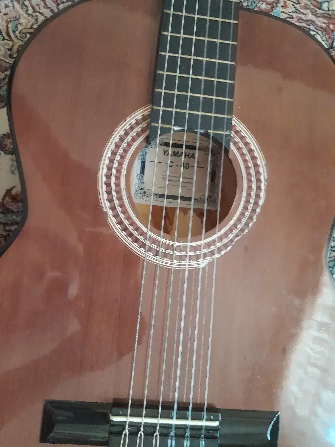 گیتار درحد نو یاماهاc40 همراه با کیف ضد ضربه|گیتار، بیس، امپلیفایر|قزوین, |دیوار