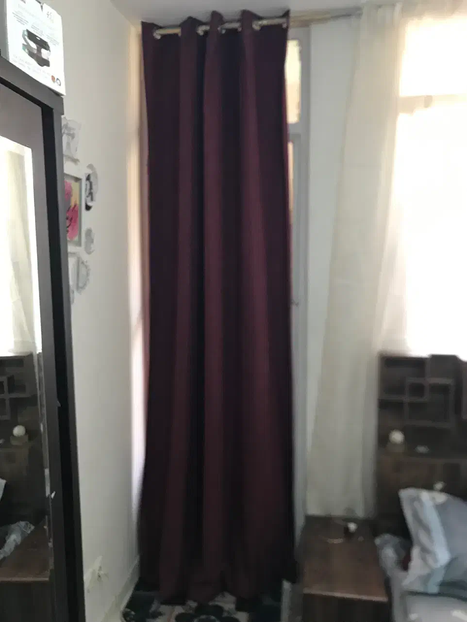 شال پرده.|پرده، رانر، رومیزی|تهران, هفده شهریور|دیوار