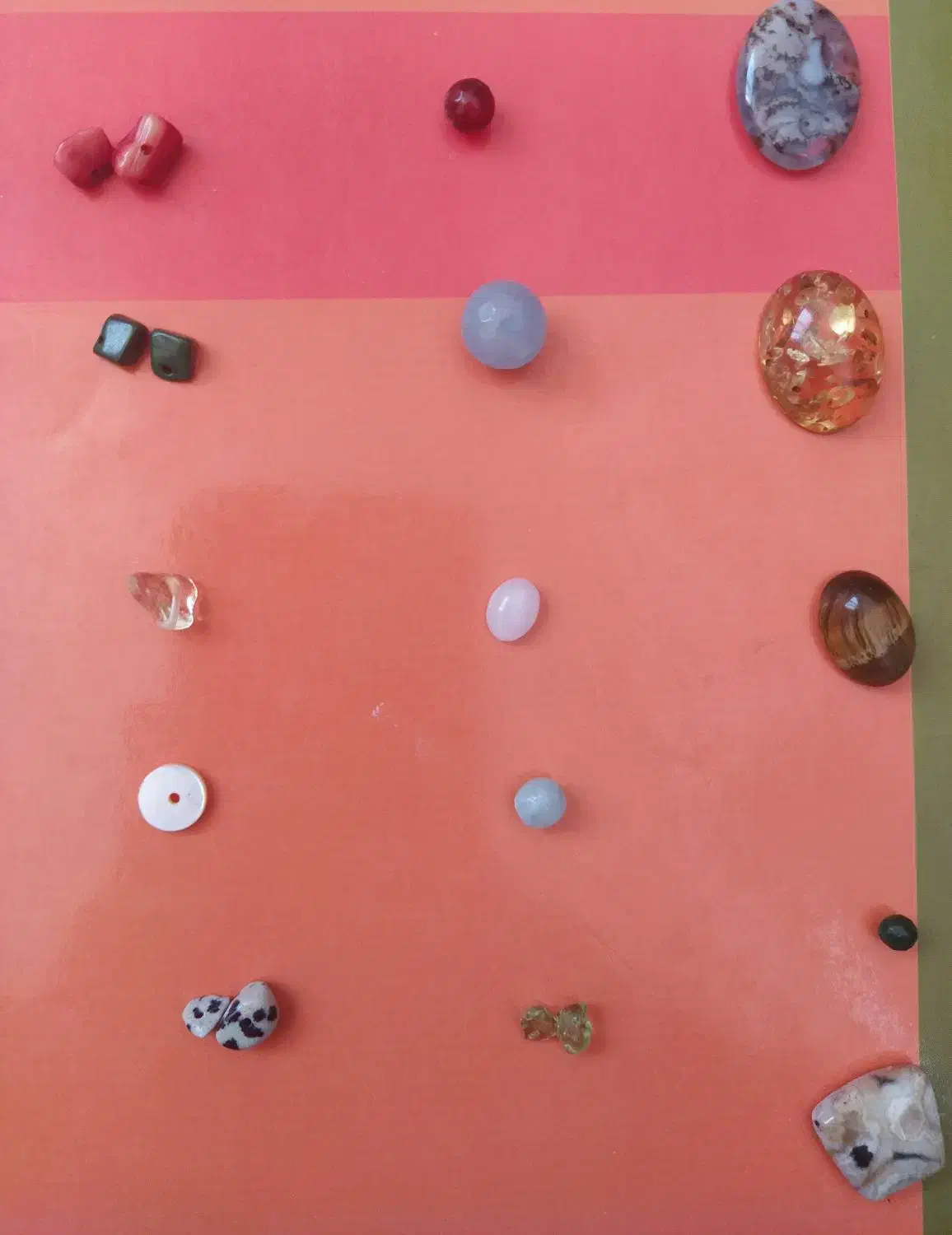 تعدادی سنگ مهره طبیعی و نگین|جواهرات|شیراز, شهرک مطهری|دیوار