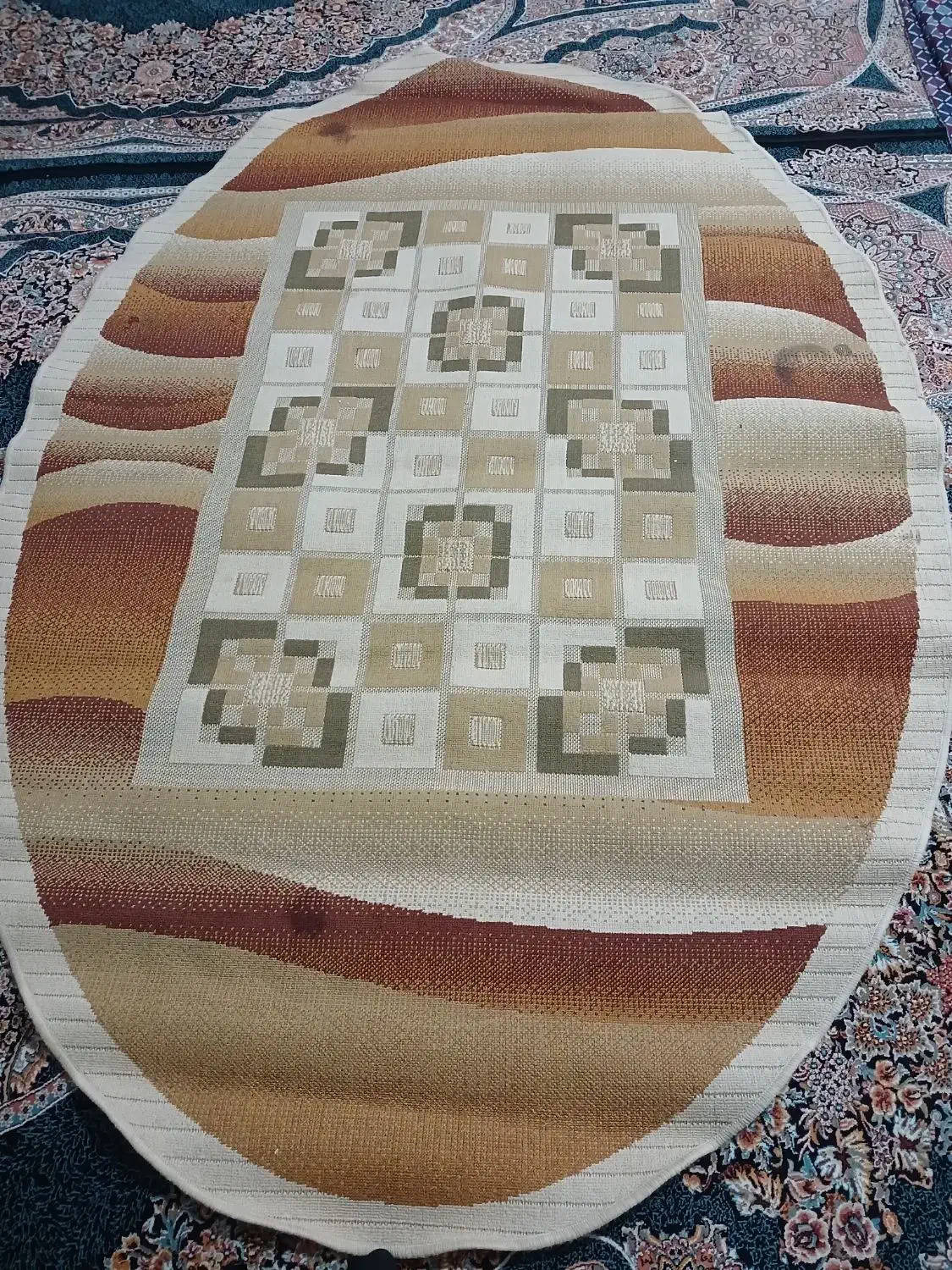 گلیم|گلیم، جاجیم، گبه|خرمدره, |دیوار