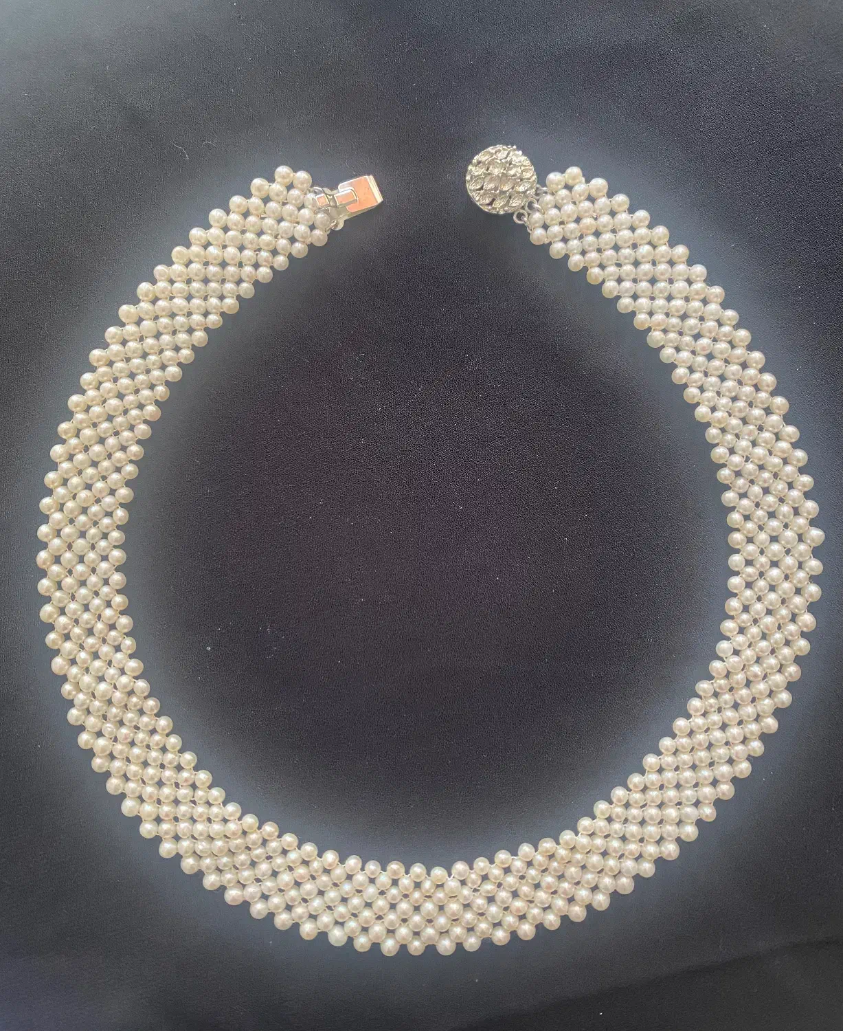 گردنبندمرواریداصل چوکرریزبافت|جواهرات|تهران, آسمان|دیوار