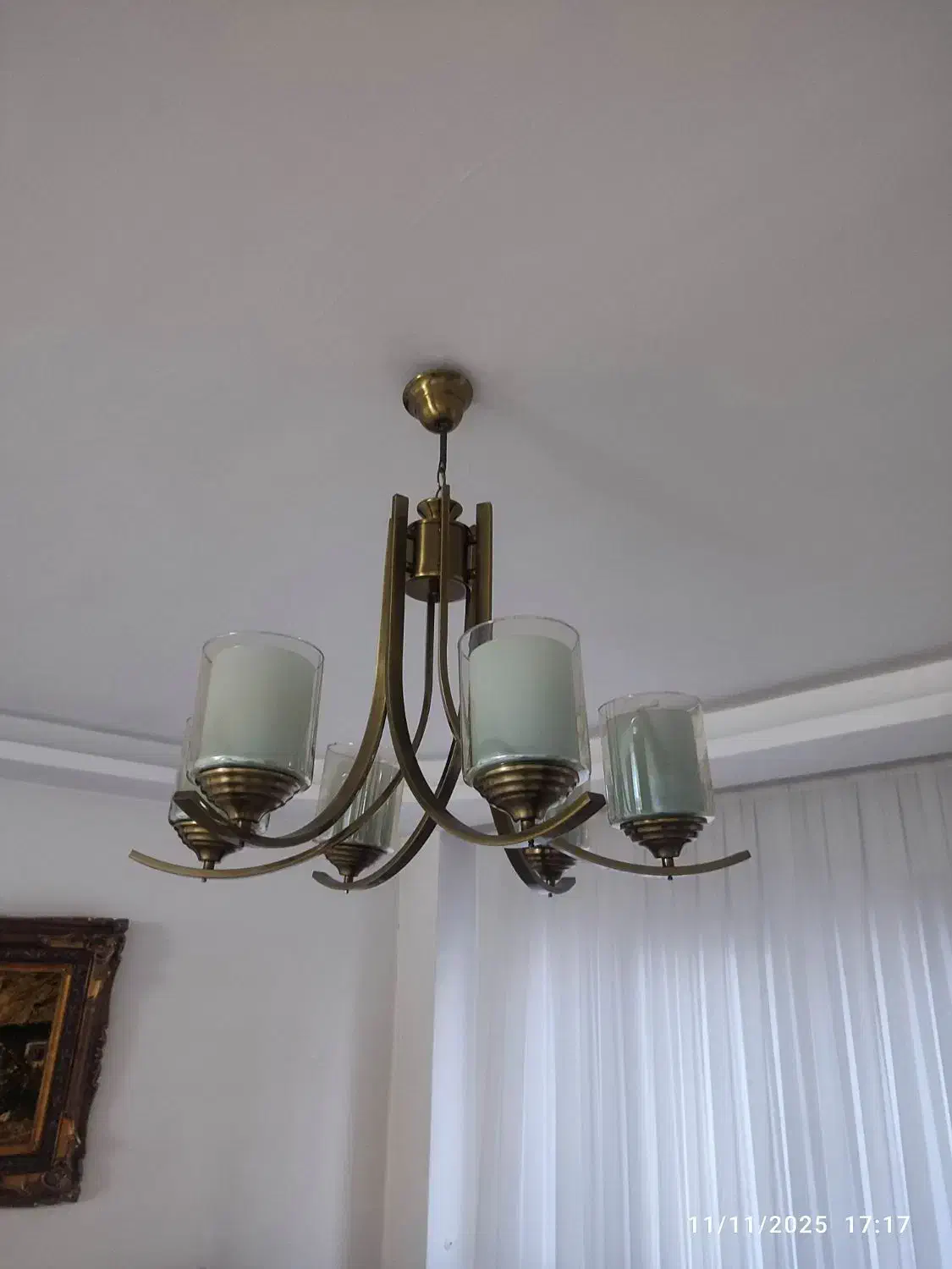 دو عدد لوستر شش شاخه|لوستر و چراغ آویز|کرمانشاه, |دیوار