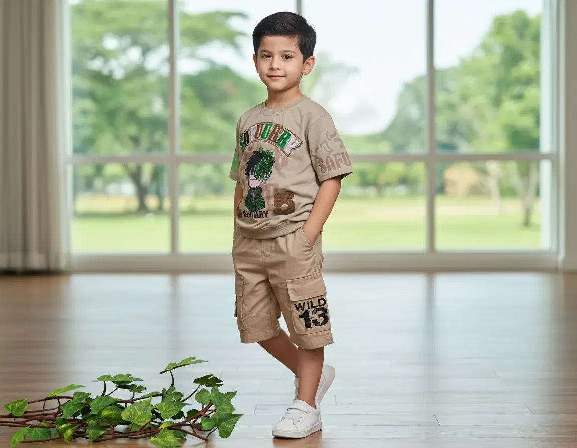 ست دو تیکه پسرانه- فروشگاه مادر|کفش و لباس بچه|قم, علی آباد سعدگان|دیوار