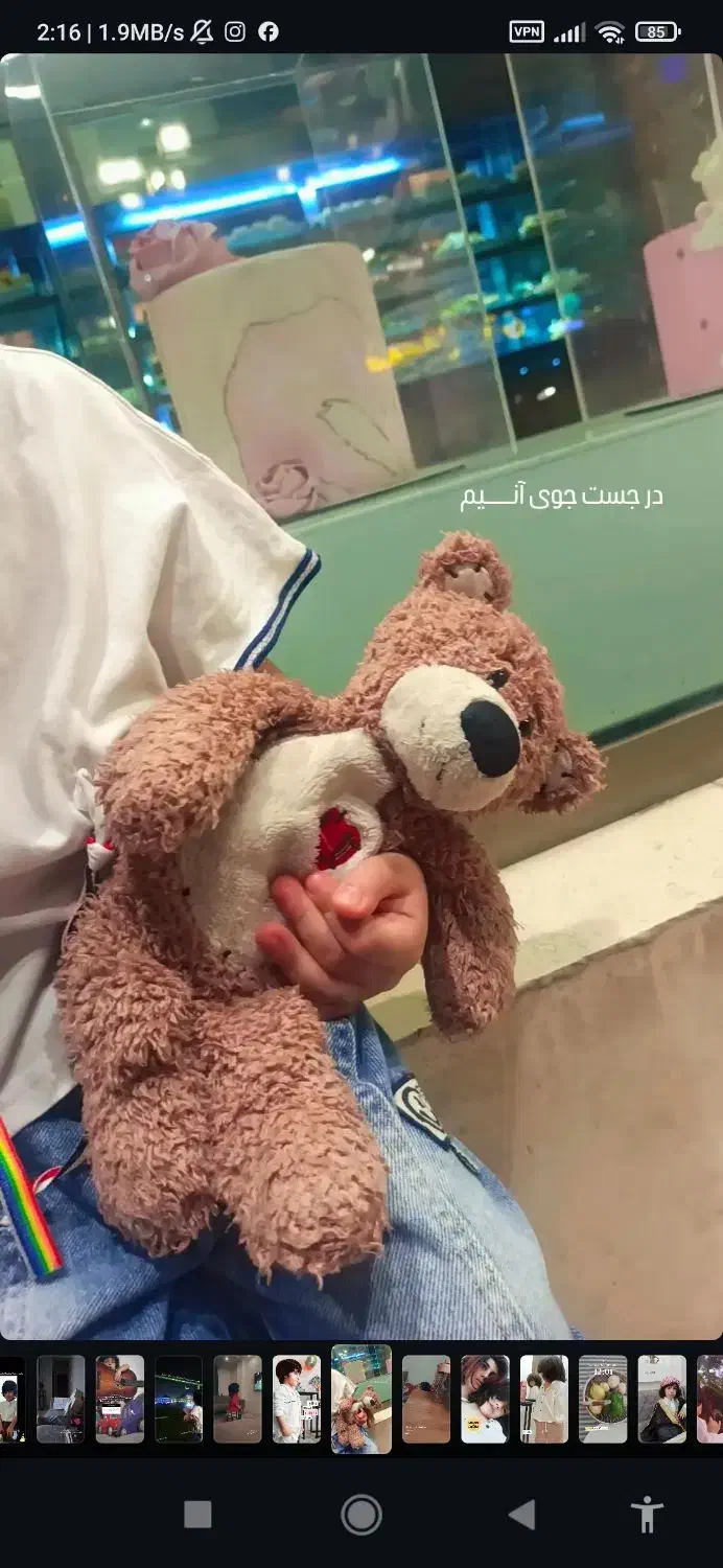 گمشده، خرس عروسکی|اشیا|رشت, پیرسرا|دیوار