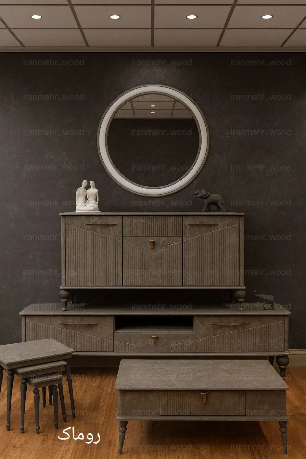 آینه کنسول جلومبلی|بوفه، ویترین، کنسول|تهران, یافت آباد جنوبی|دیوار