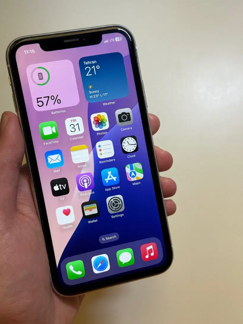 ایفون xs پلمپ نو نو بدون خط و خش|موبایل|تهران, تهرانپارس غربی|دیوار