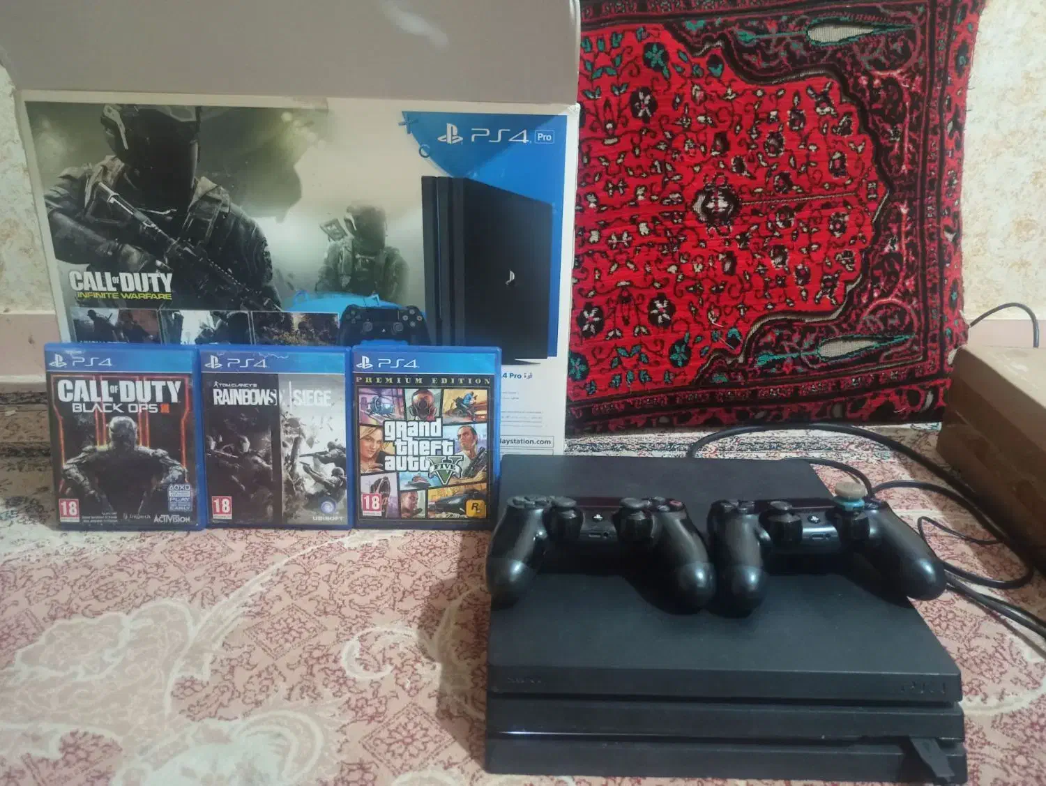 ps4 pro|کنسول، بازی ویدئویی و آنلاین|بندرعباس, |دیوار